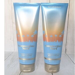 Bath & Body Works Summertime Surf Moisturizer Body Cream Set of 2